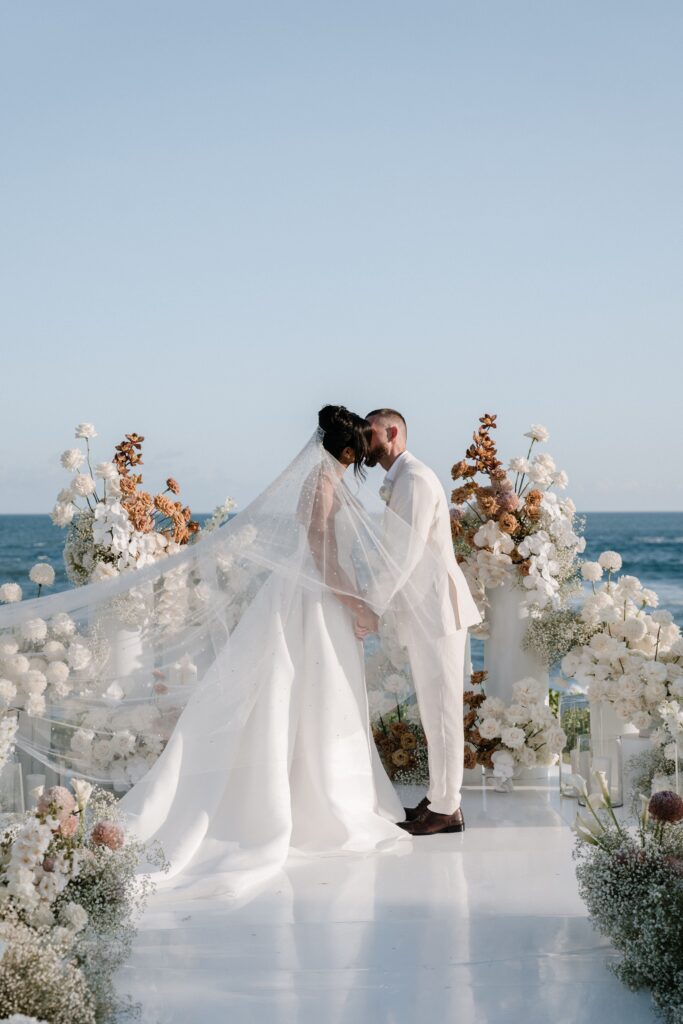 This Australian Couple Had A Stunning Tropical Destination Wedding In