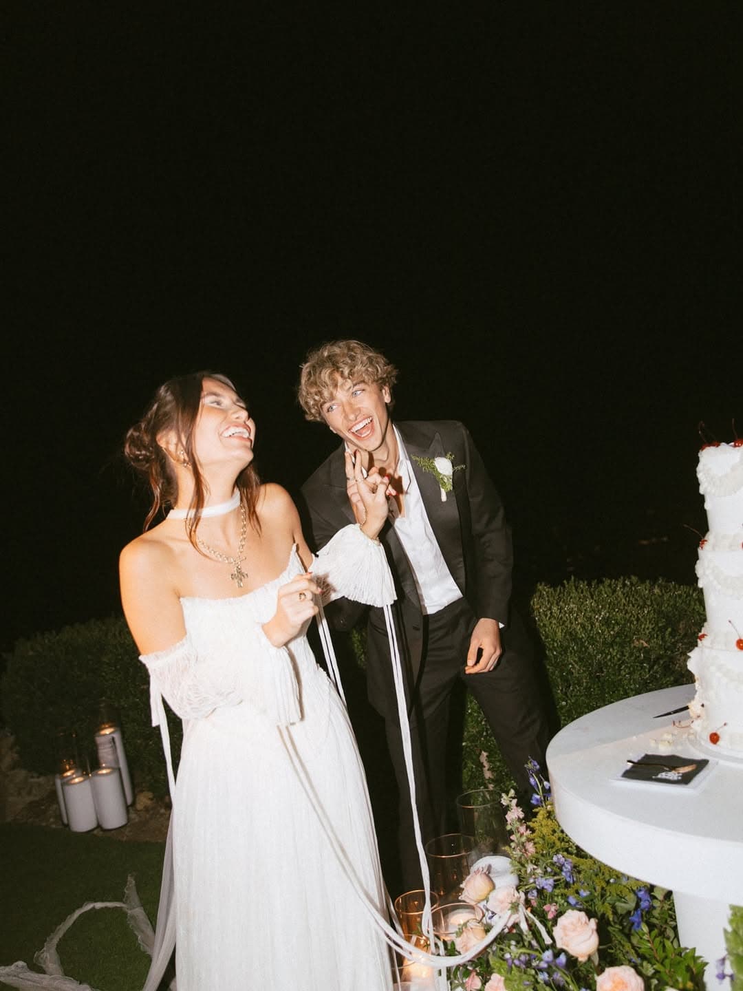 Cheyanne and Gavin Casalegno Turned Their Anniversary Into the Wedding Reception They Never Had