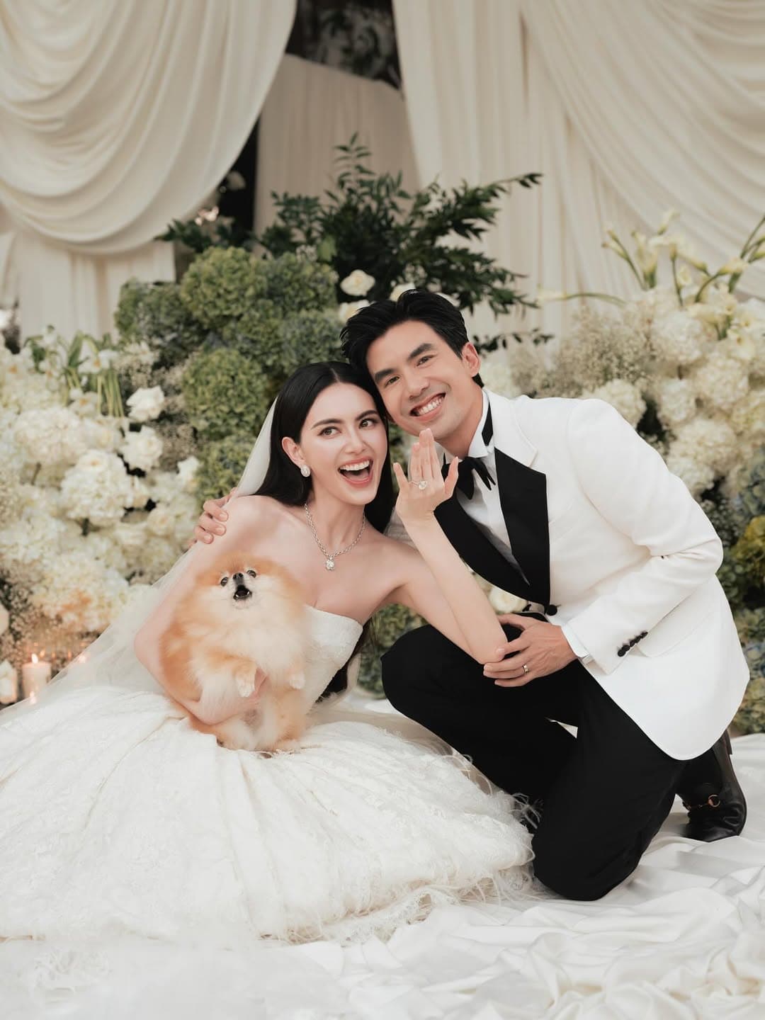 Why Davika Hoorne’s Monk-Blessed Wedding Is the Most Beautiful Thai Ceremony You’ll See This Year 