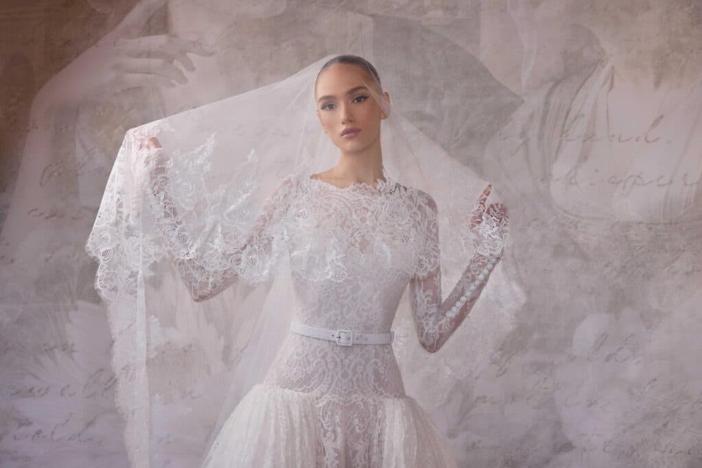 Tony Ward’s La Mariée Fall 2026 Collection Letters in Lace