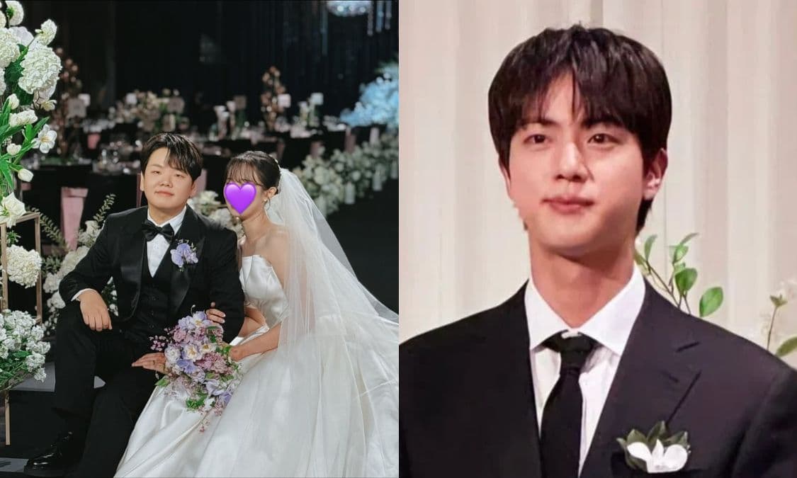 BTS’ Jin Attends YouTuber KwakTube’s Star-Studded Wedding in Seoul