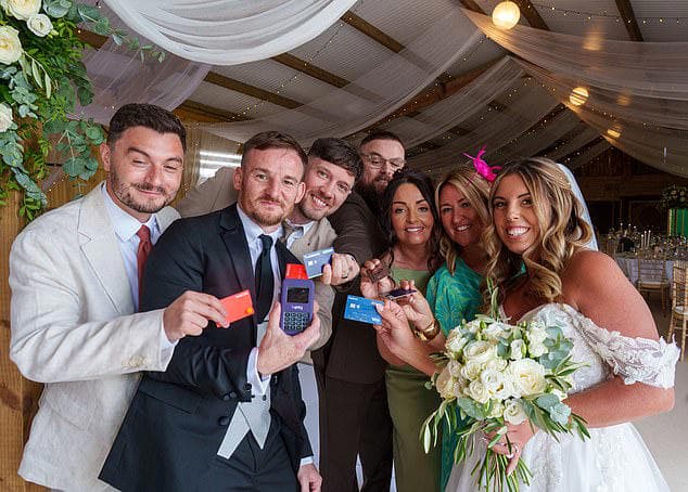 Couple Uses Tap-to-Pay Machine At Their Wedding to Fund Their Honeymoon