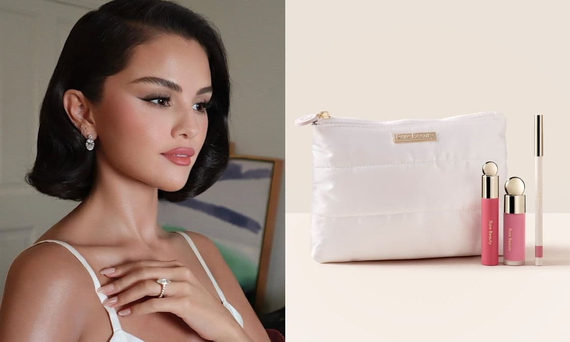 Selena Gomez Just Dropped a Rare Beauty Bridal Makeup Set With Her Exact Wedding Day Glam