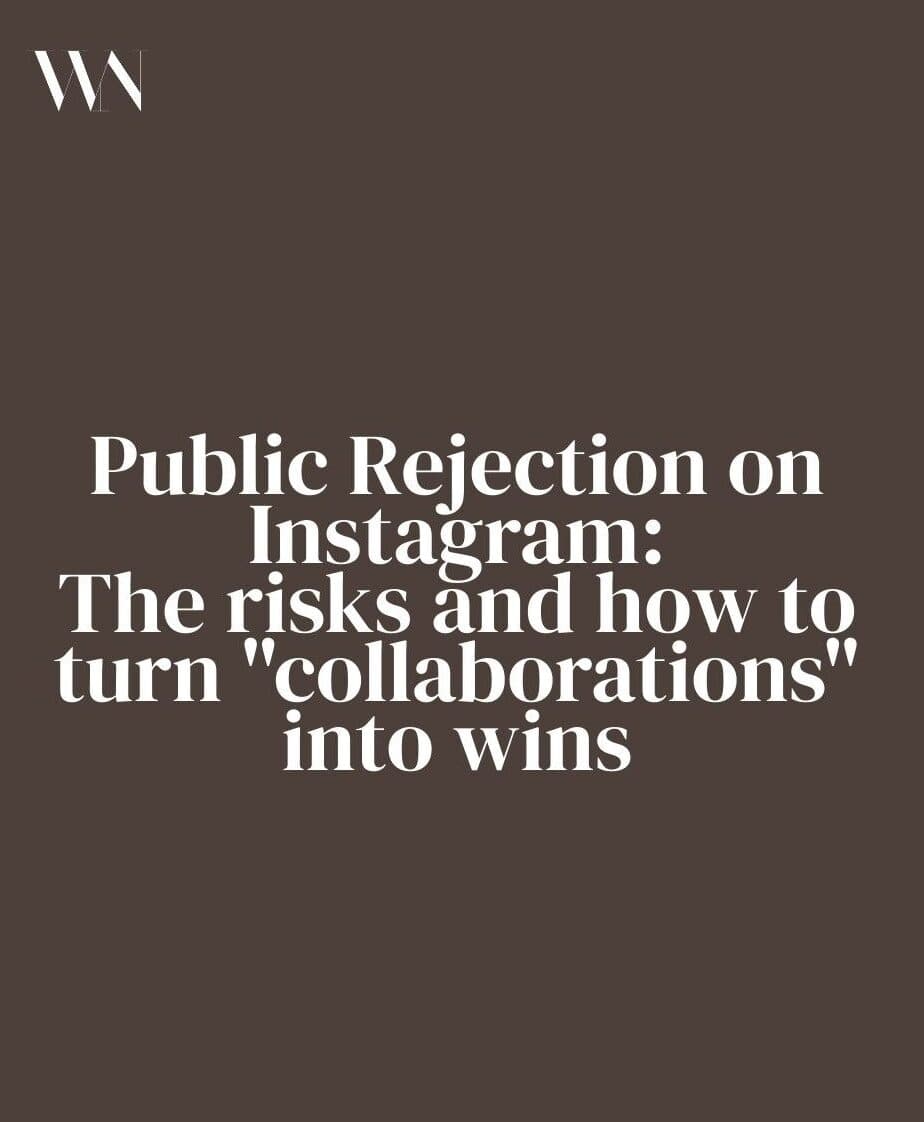 How Wedding Businesses Can Avoid Rejected Instagram Collaborations