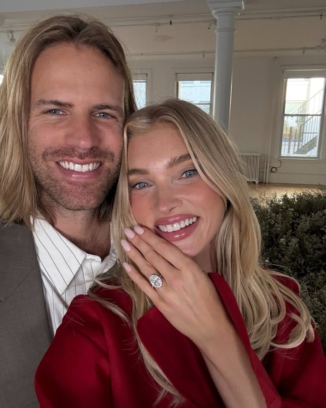 Supermodel Elsa Hosk Says “Ja” to Forever in a Swedish Wildflower Proposal