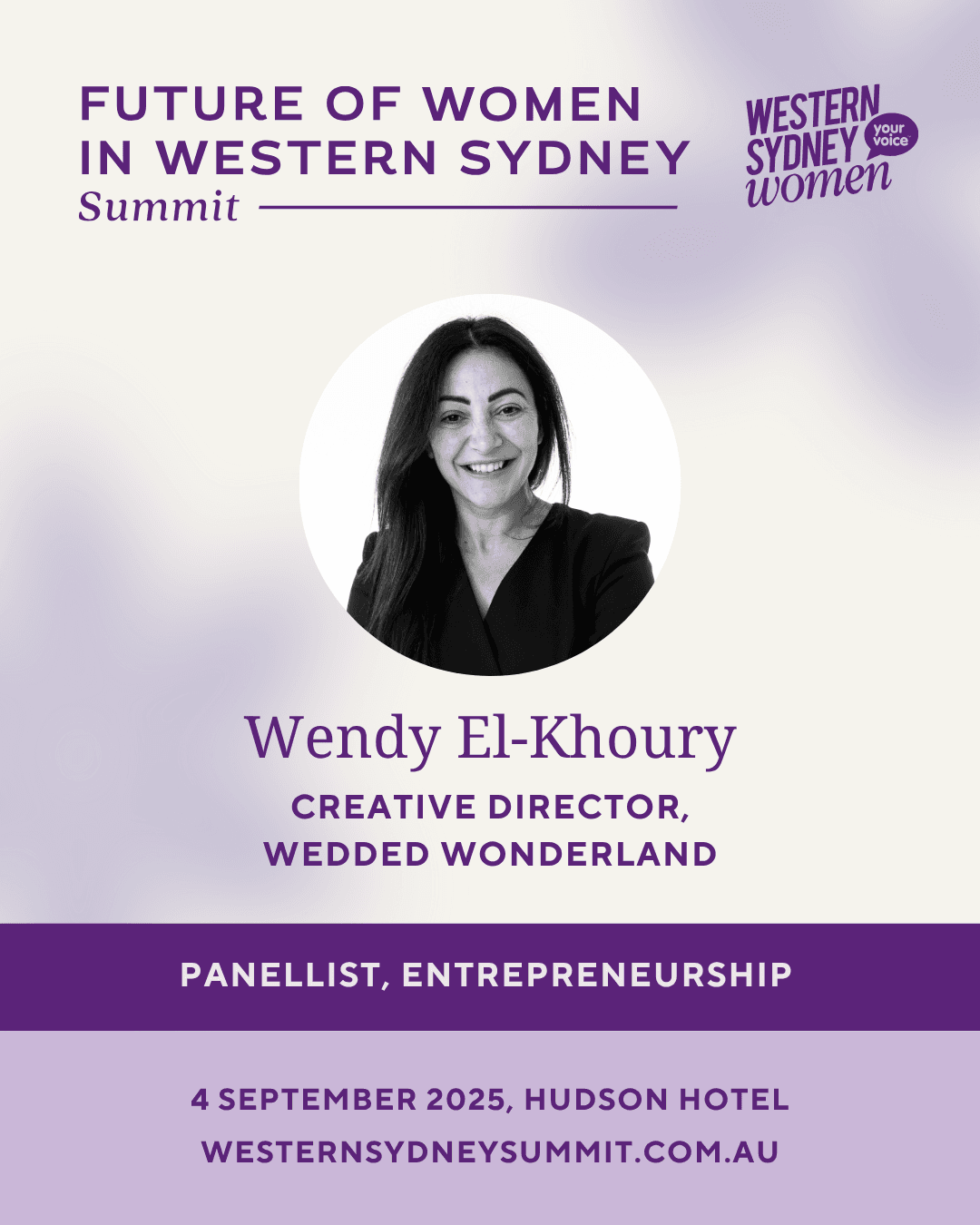 Wendy El-Khoury to Champion Women’s Opportunities at Western Sydney Summit 2025