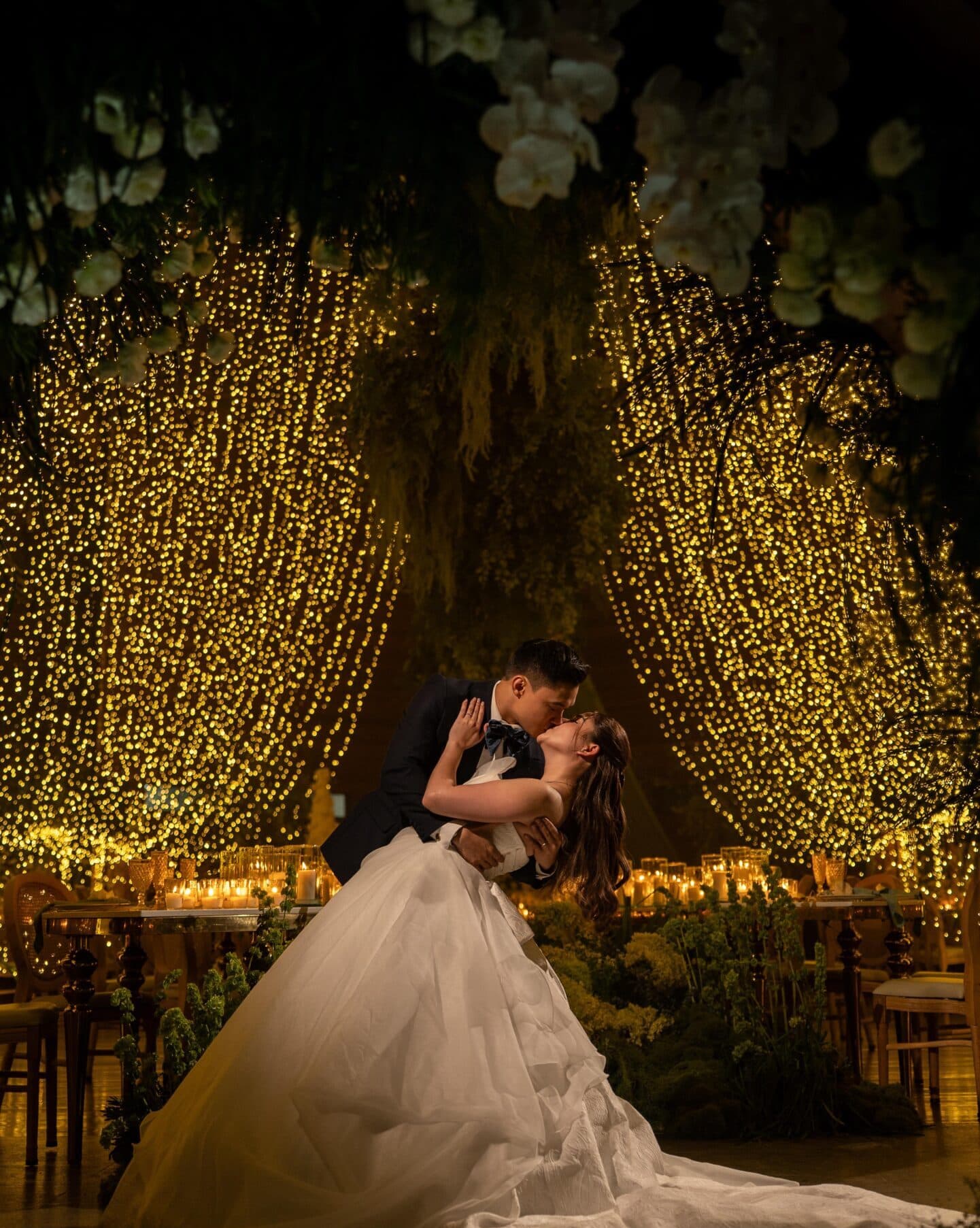 Viral Weddings: Enchanted Forest, a Reversible Tartan Gown, Cake Boxing and Singles on the Loose