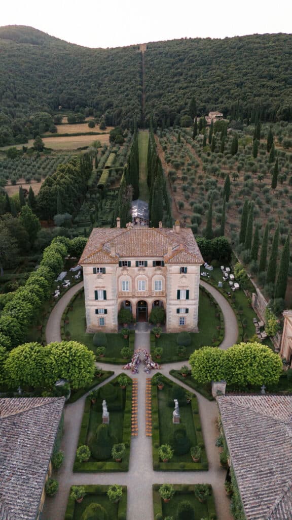 Luxury wedding in Italy