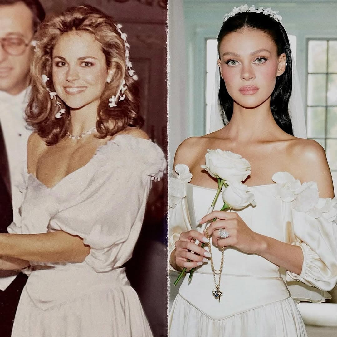 Nicola Peltz’s Vow Renewal Look Was Her Mom’s 1985 Wedding Dress And We’re Obsessed