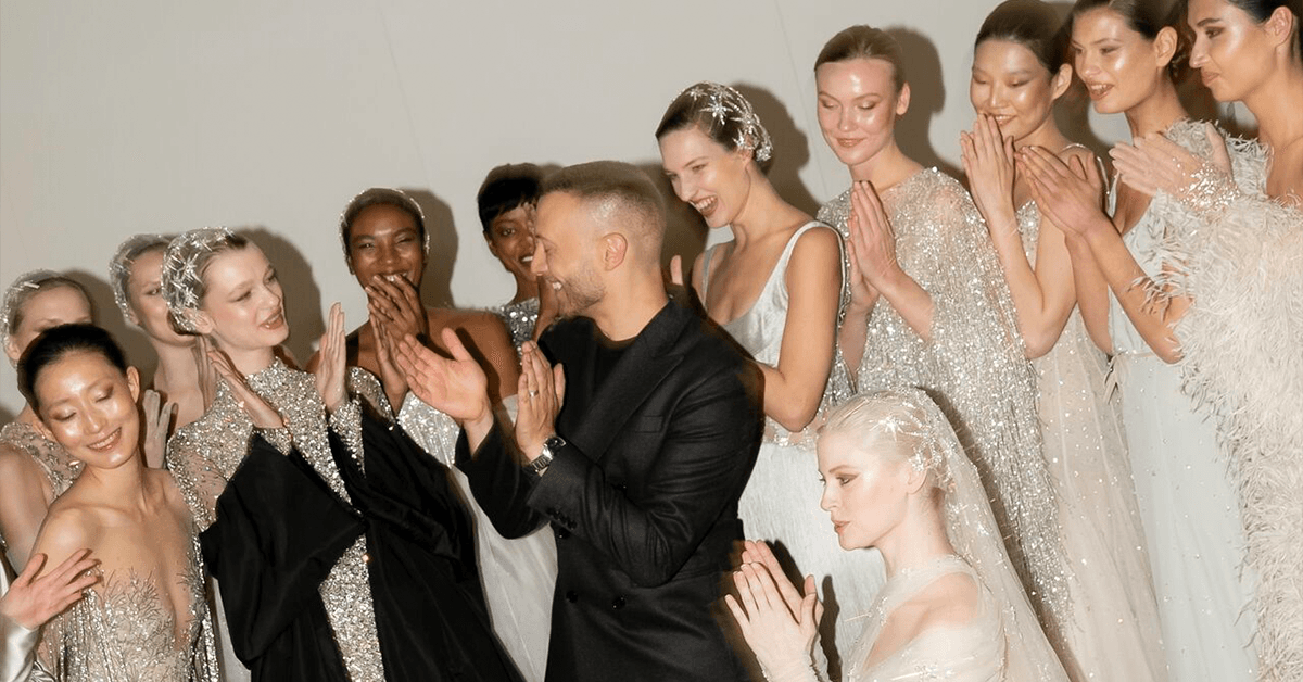 An Australian First: Aussie Bridal and Haute Couture brand, Paolo Sebastian shines with a sparkling debut at Dubai Fashion Week