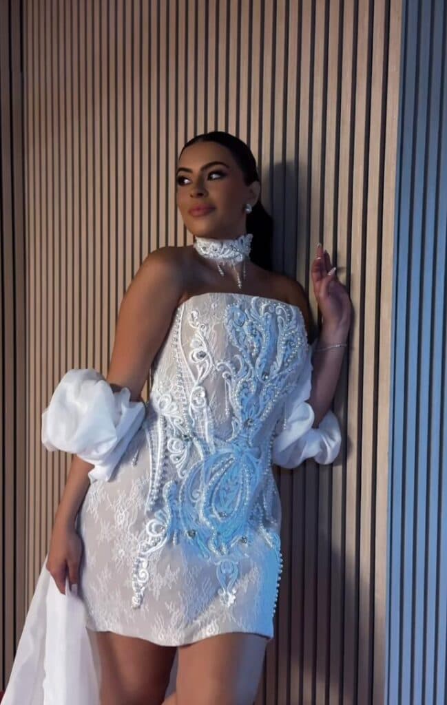 second dresses from influencer brides