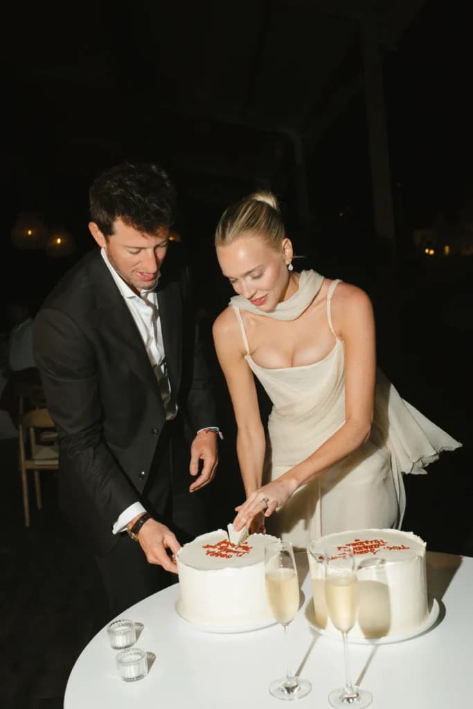 second dresses from influencer brides