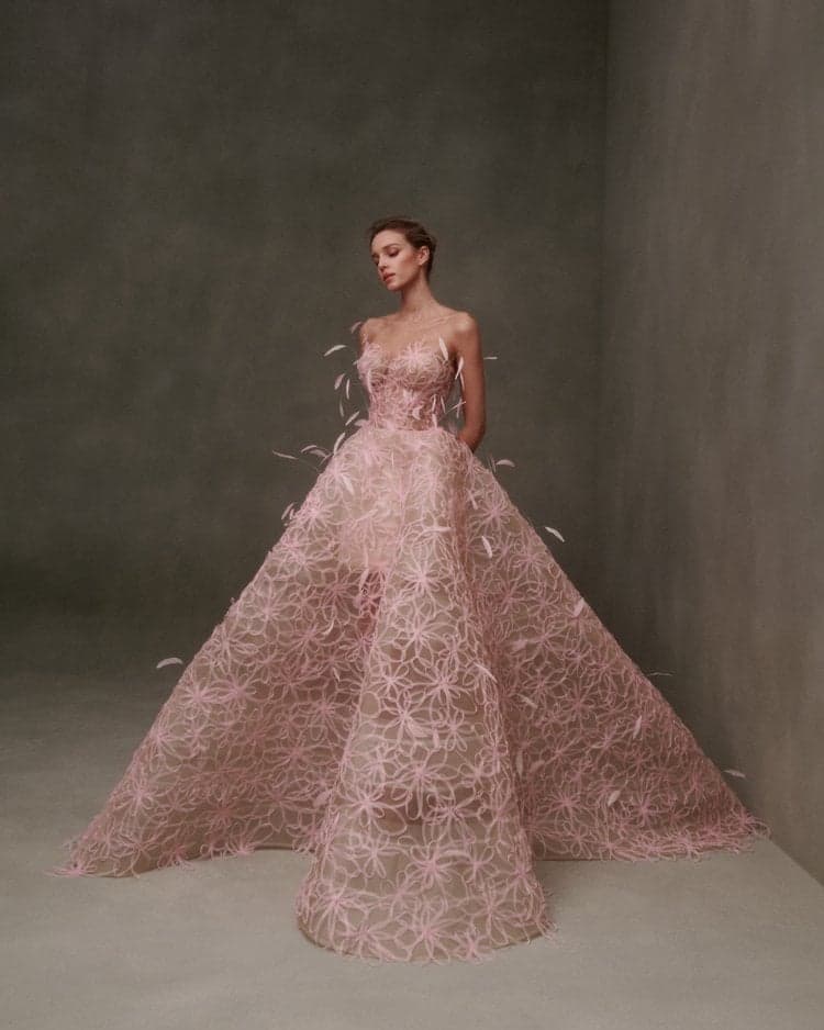 glinda-inspired wedding gowns