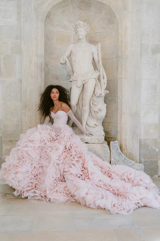 glinda-inspired wedding gowns