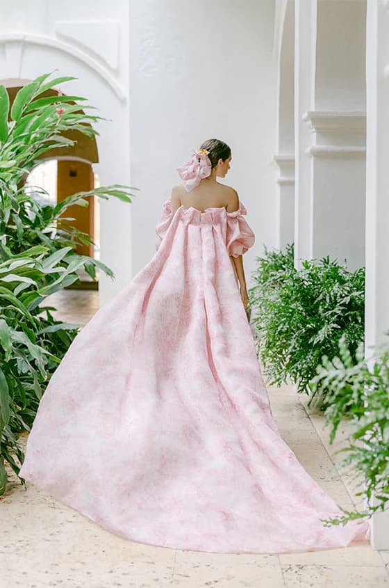 glinda-inspired wedding gowns