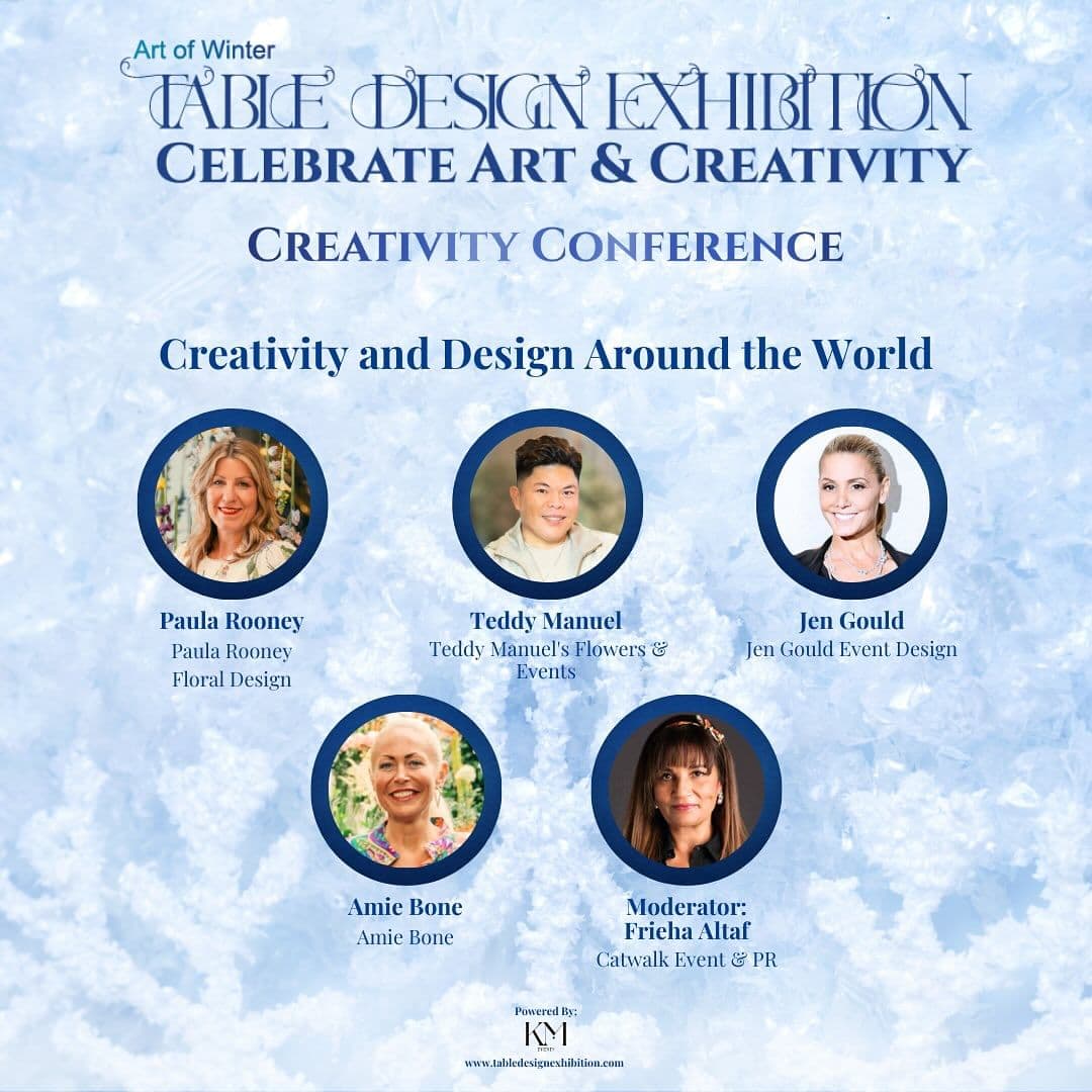 Wedded Wonderland Announces Media Partnership for The Table Design Exhibition Creativity Conference in Istanbul, Türkiye