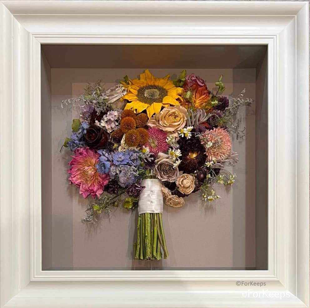 Did You Know? You Can Preserve Your Entire Wedding Bouquet to Make the Memory Last
