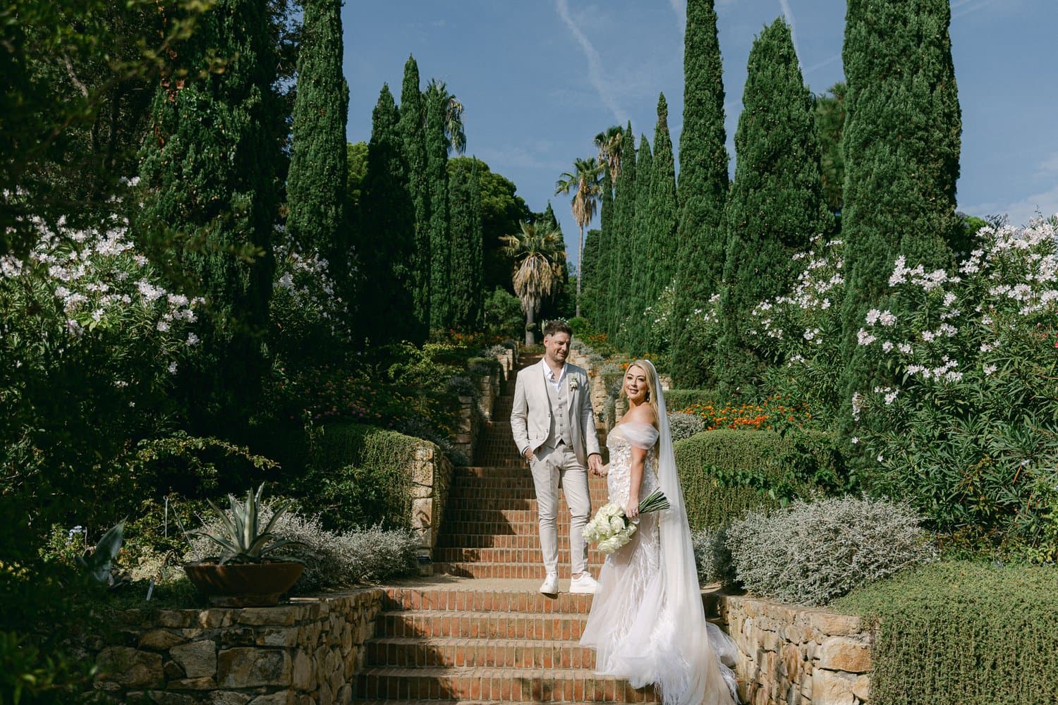 We’re in Love with This Cliffside Mediterranean Wedding in Costa Brava, Spain