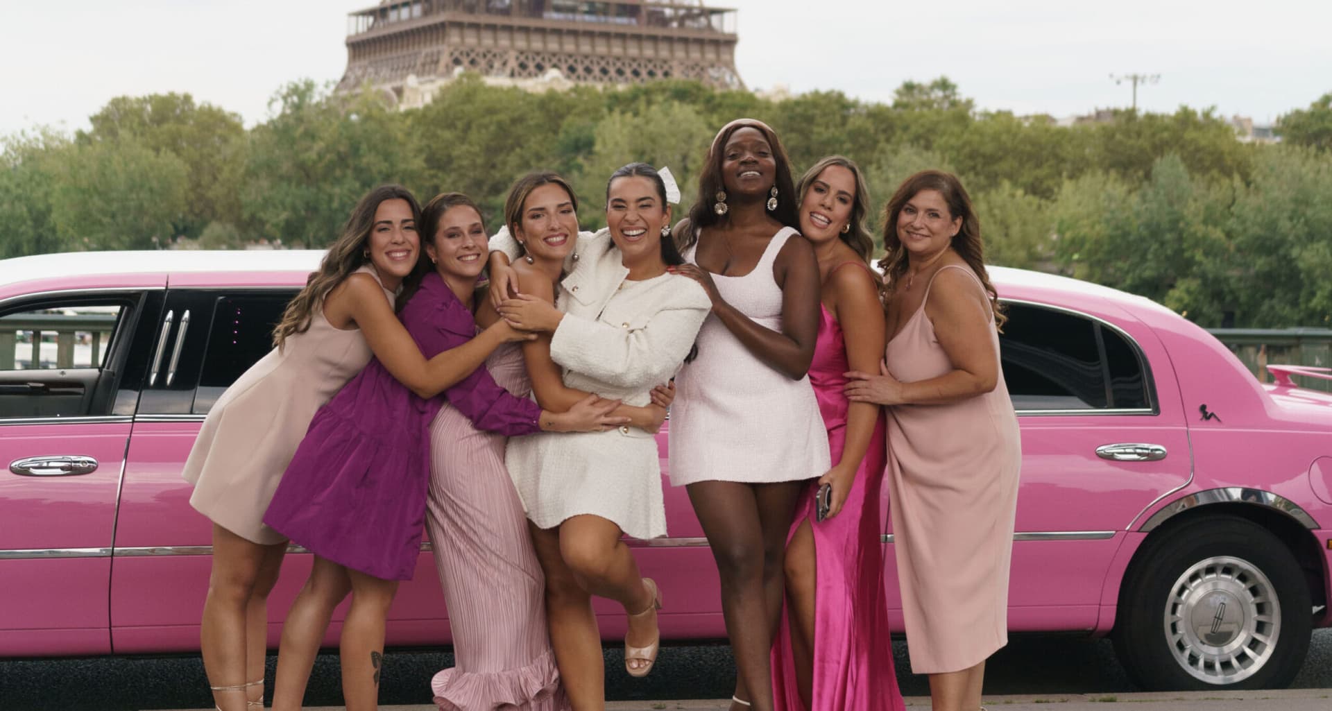Portuguese Model Patricia Pinto’s Pretty in Pink Bachelorette Party in Paris