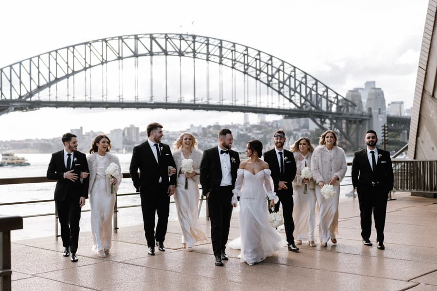 This Couple Had A Modern Fairytale Wedding in Sydney, Australia