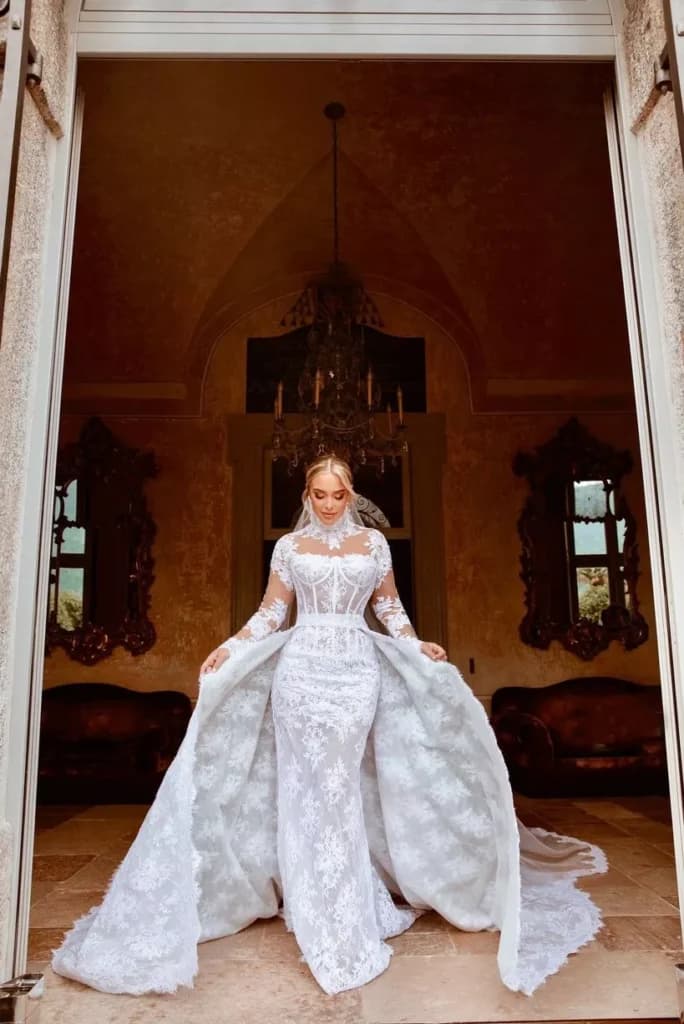 Taylor Ward Wedding How to Style Multiple Dresses on Your Wedding