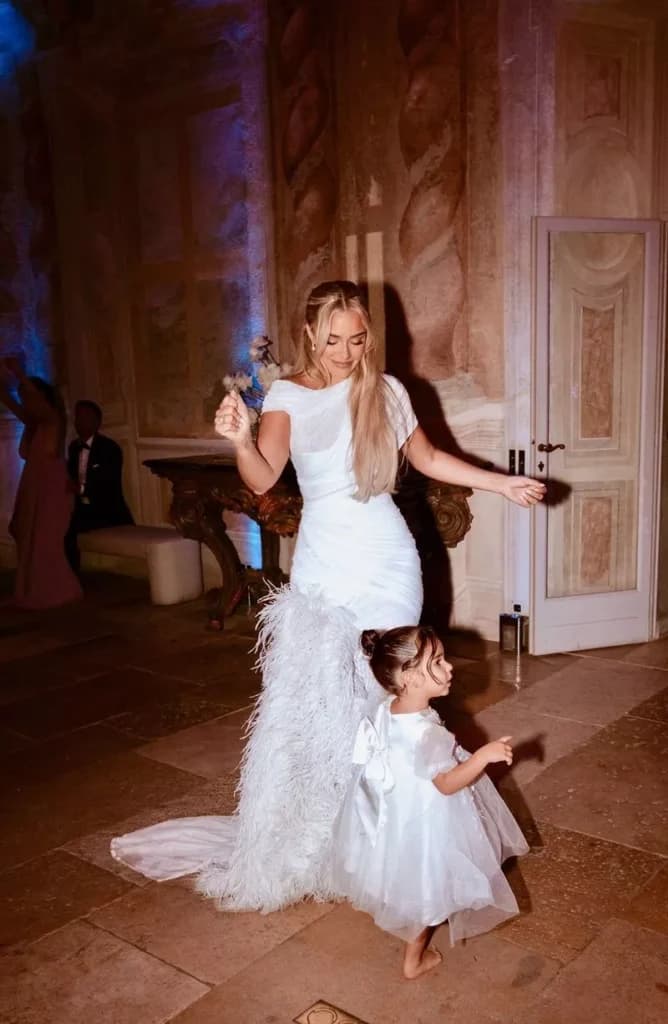 Taylor Ward Wedding How to Style Multiple Dresses on Your Wedding