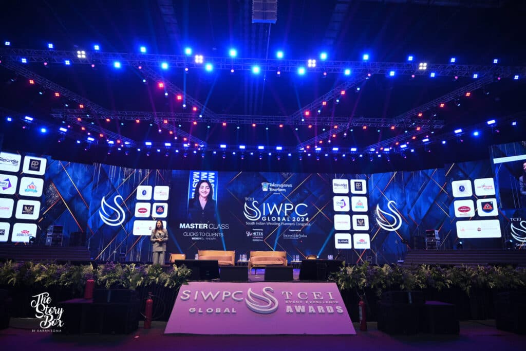 Wendy El-Khoury At The South Indian Wedding Planners Conference In India