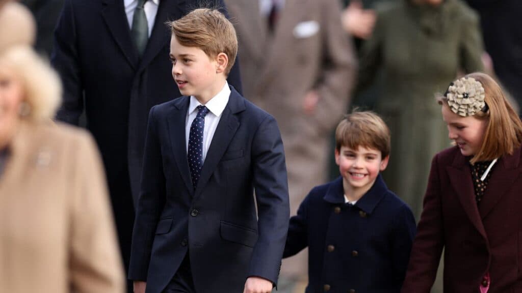 Prince George and Prince Louis