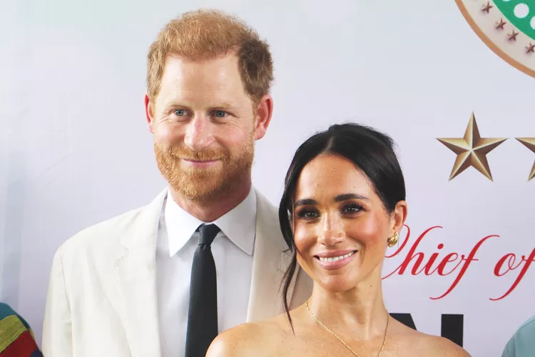 Prince Harry and Meghan Markle in Nigeria on May 11, 2024