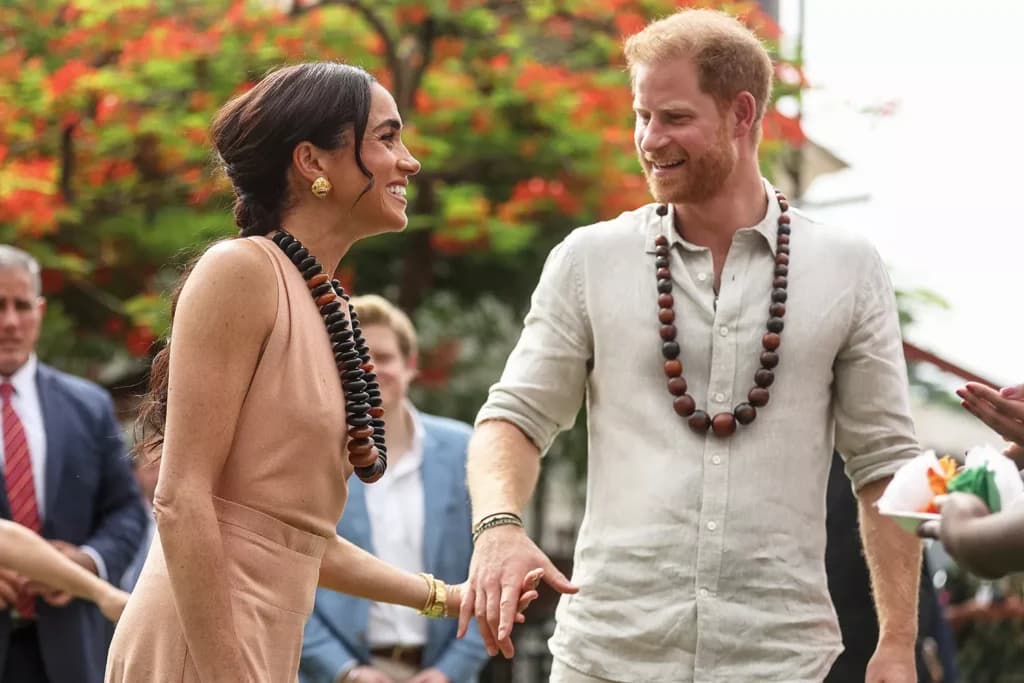 Meghan Markle and Prince Harry in Nigeria on May 10, 2024