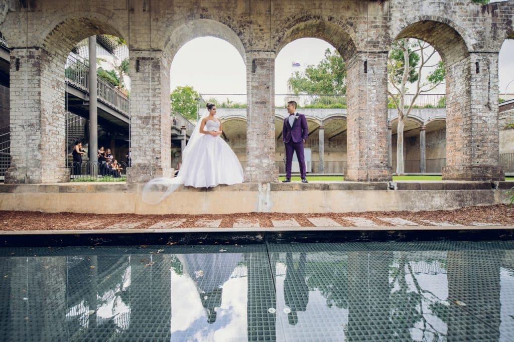 A Bride In White, A Groom In Purple, And A Bruno Mars Dance Routine