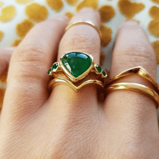 Channel Your Inner Cleopatra With These 11 Emerald Rings