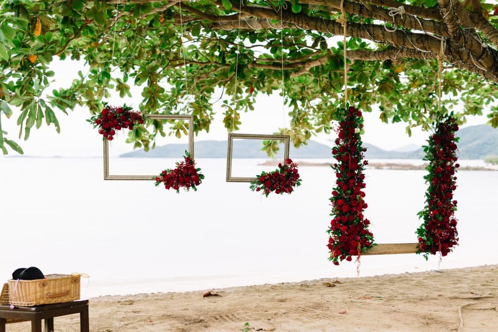 Flowers and Fireworks For A Koh Samui Wedding