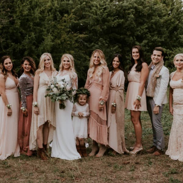 boho country wedding 