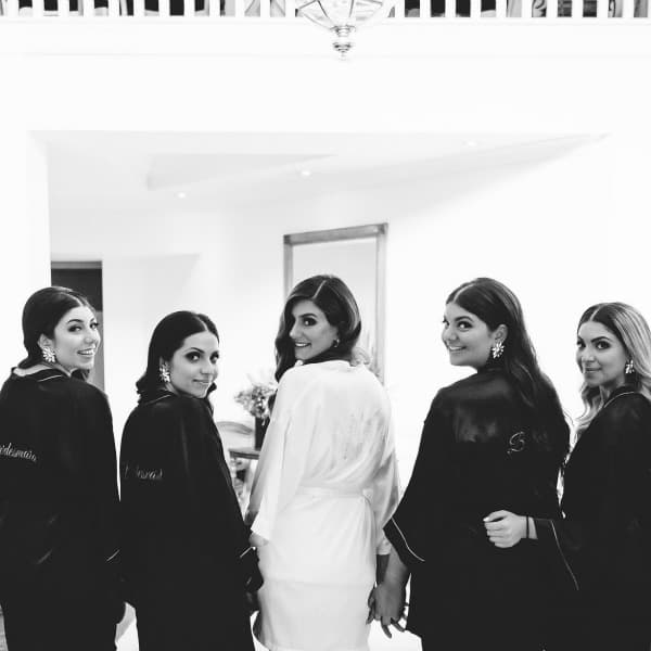 Glam with a touch of geek