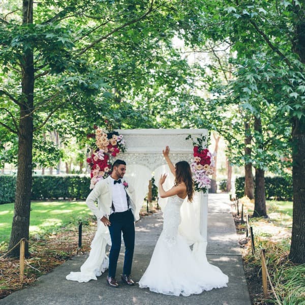 Glam with a touch of geek