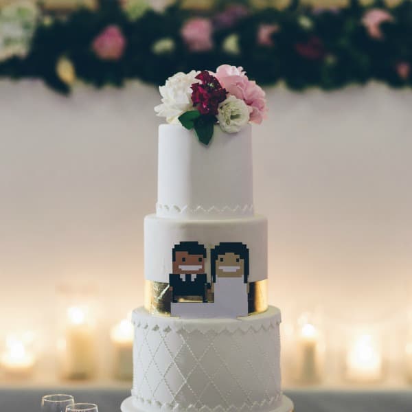 Glam with a touch of geek