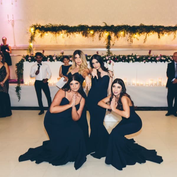 Glam with a touch of geek