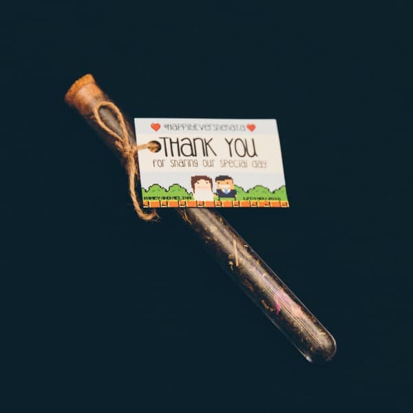 Glam with a touch of geek