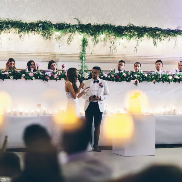 Glam with a touch of geek