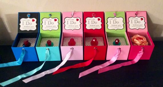 be my bridesmaid proposal box 