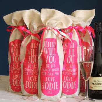 be my bridesmaid tote bag 