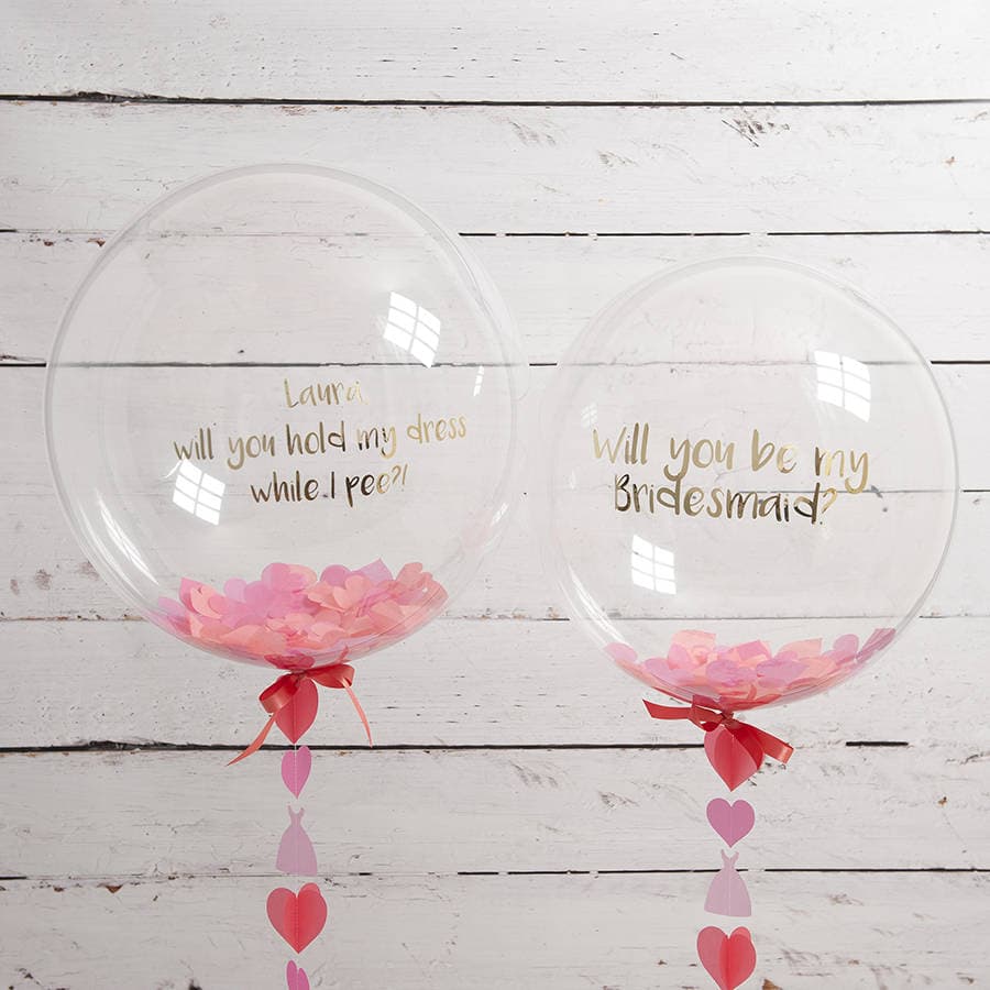 creative be my bridesmaid idea 