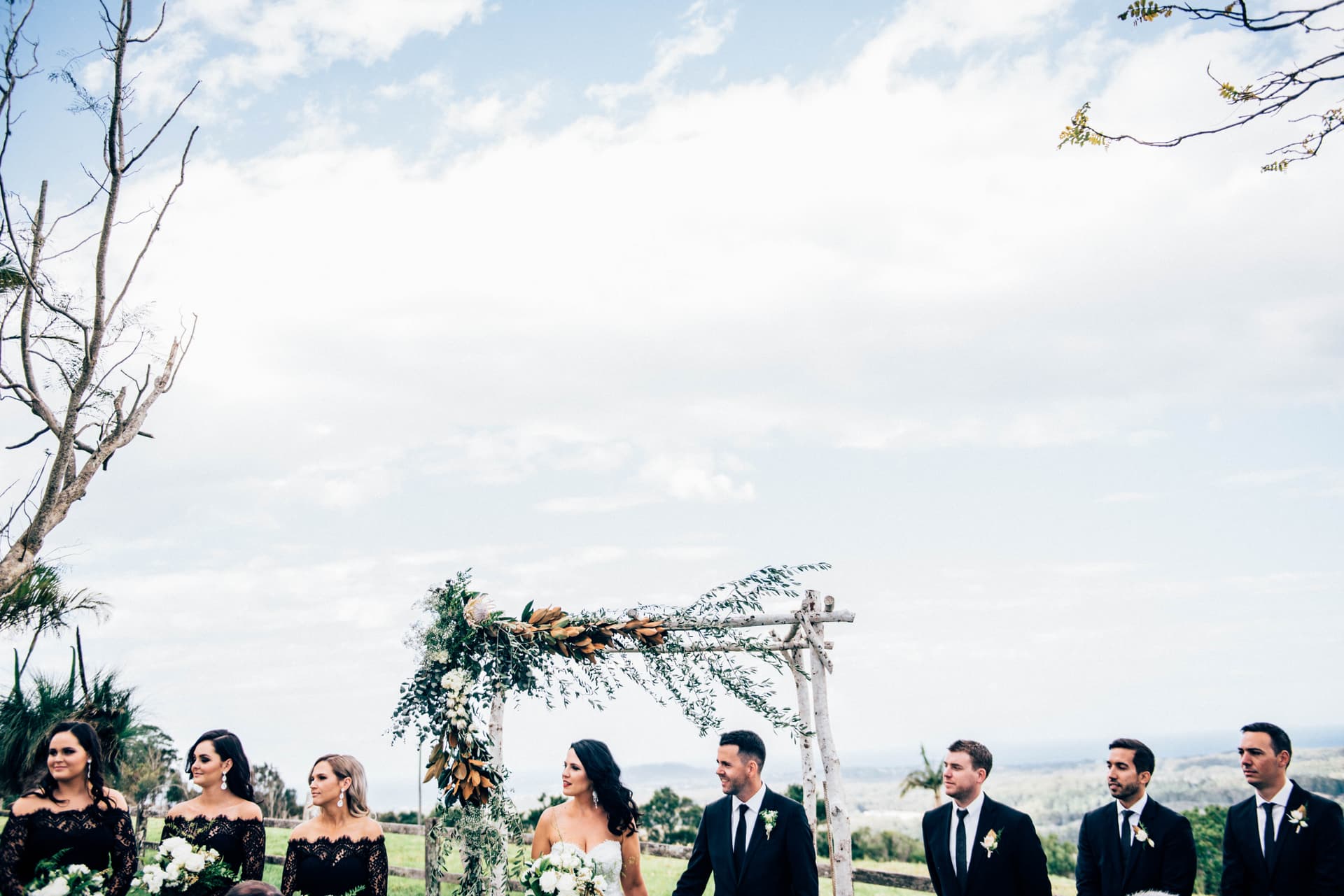 luxe byron bay wedding