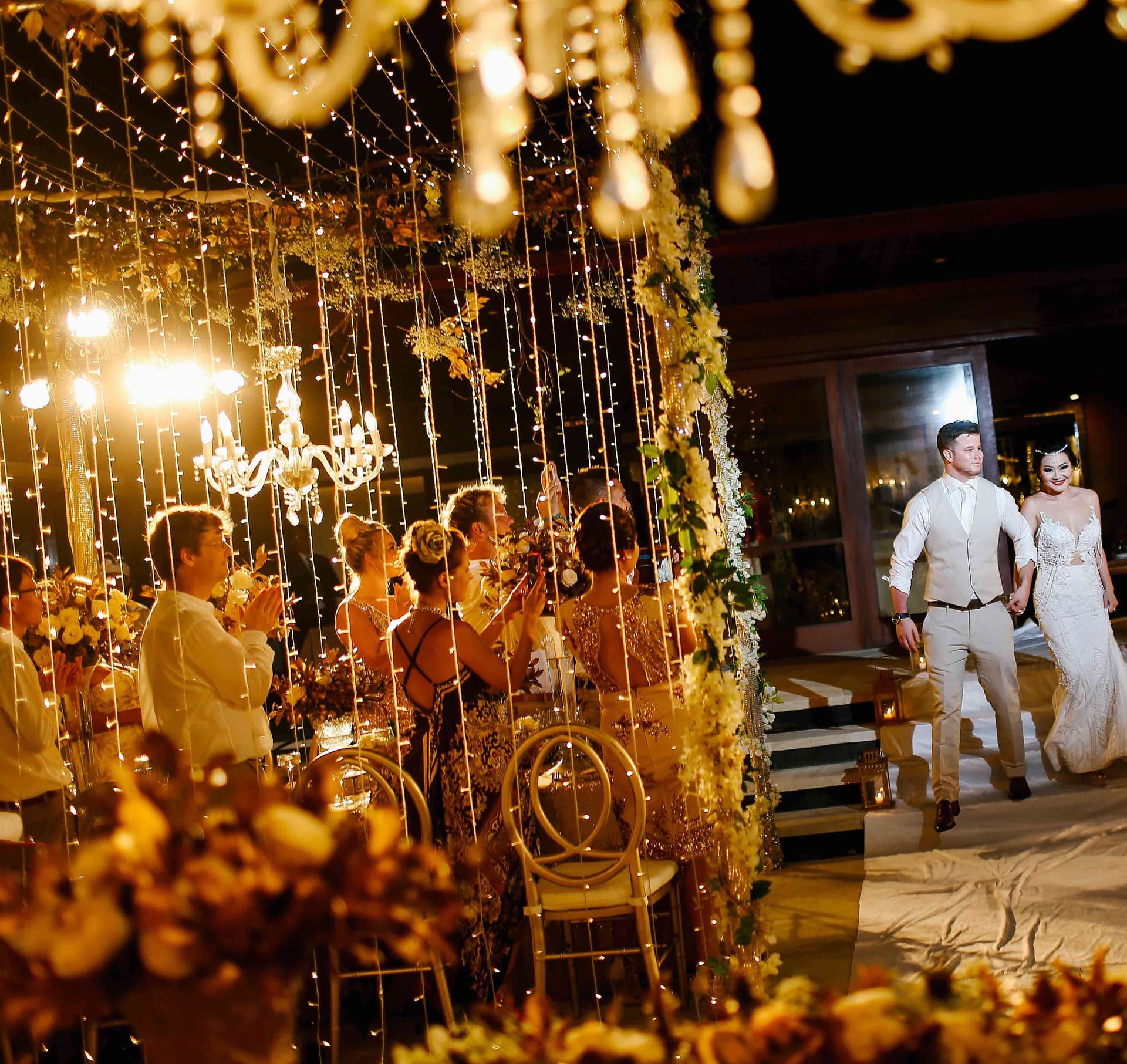 gold wedding