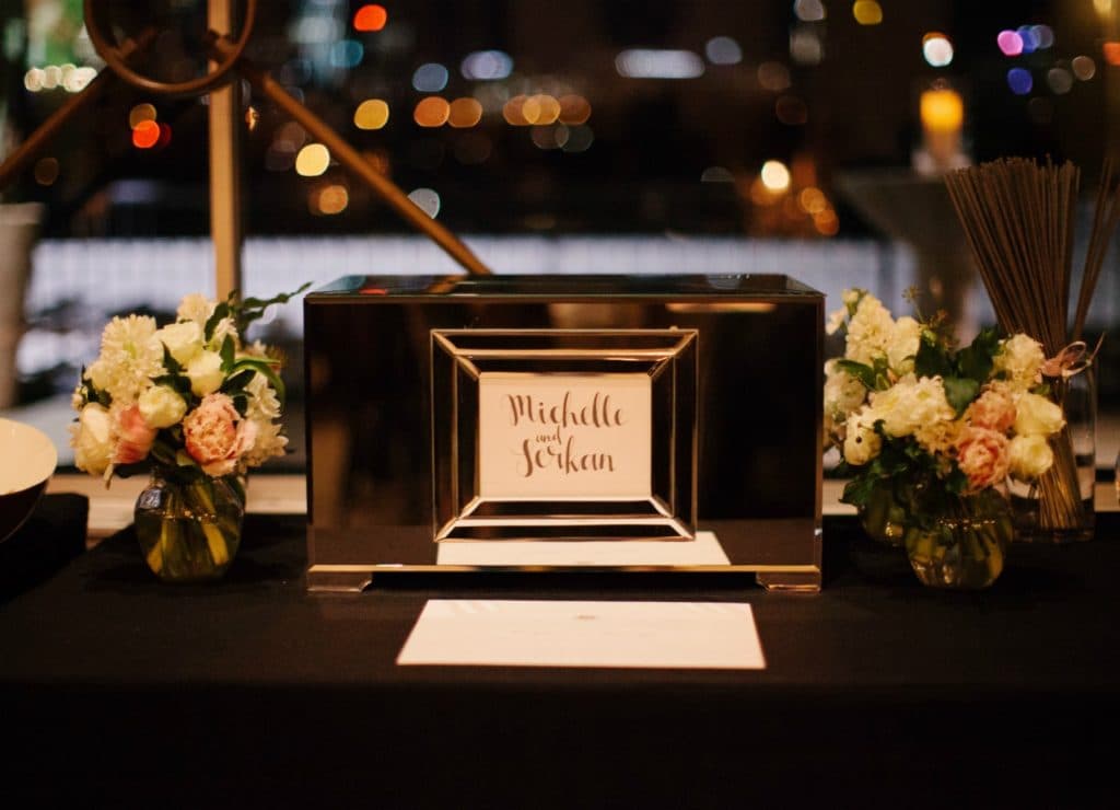 rose gold stationery