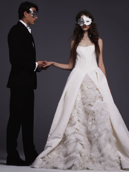 Vera Wang Evelina Wedding Dress Fall 2017 New York Bridal Week Wedding Dress Collection