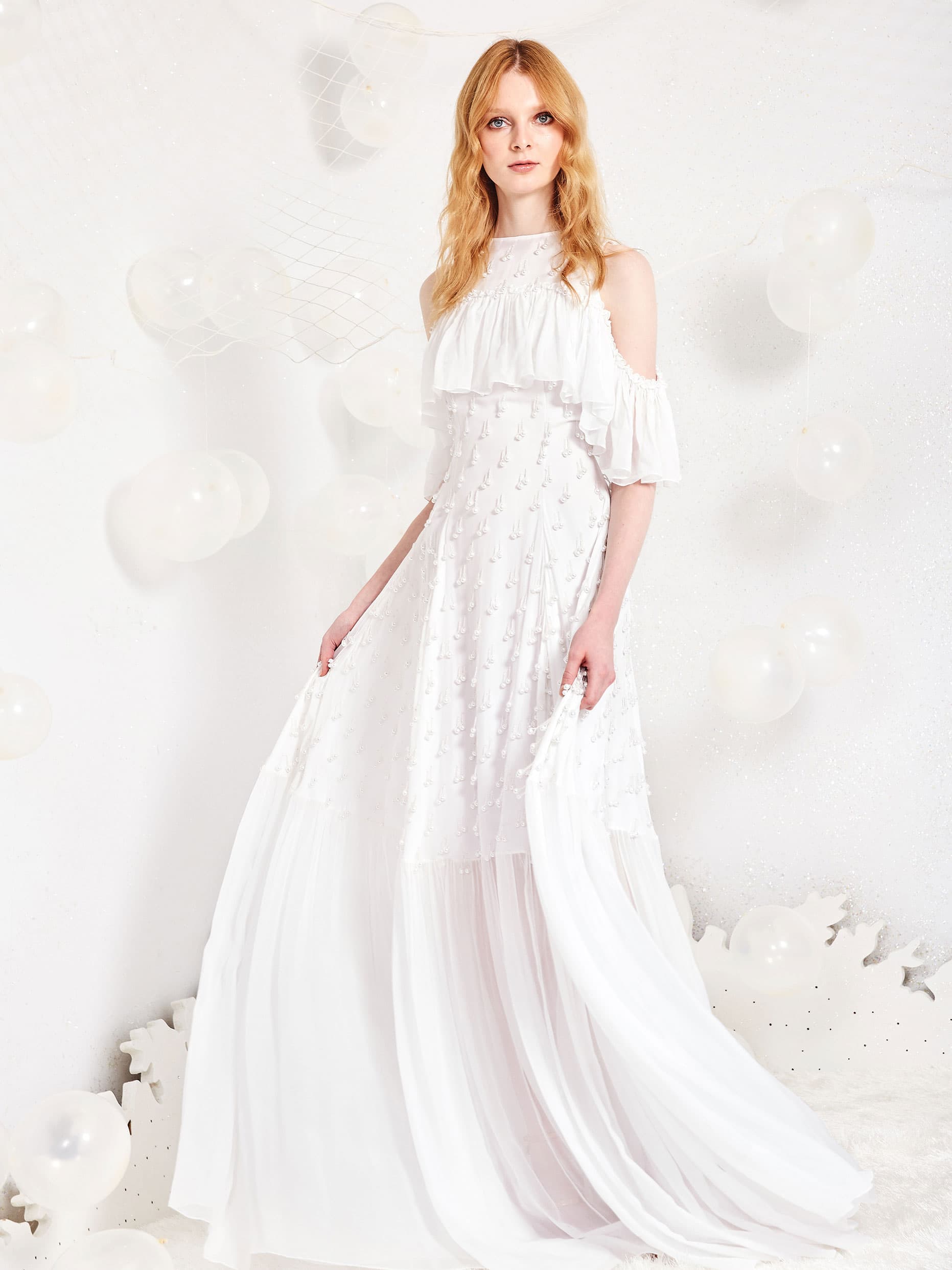 Percy Perla Wedding Dress New York Bridal Week Fall 2017