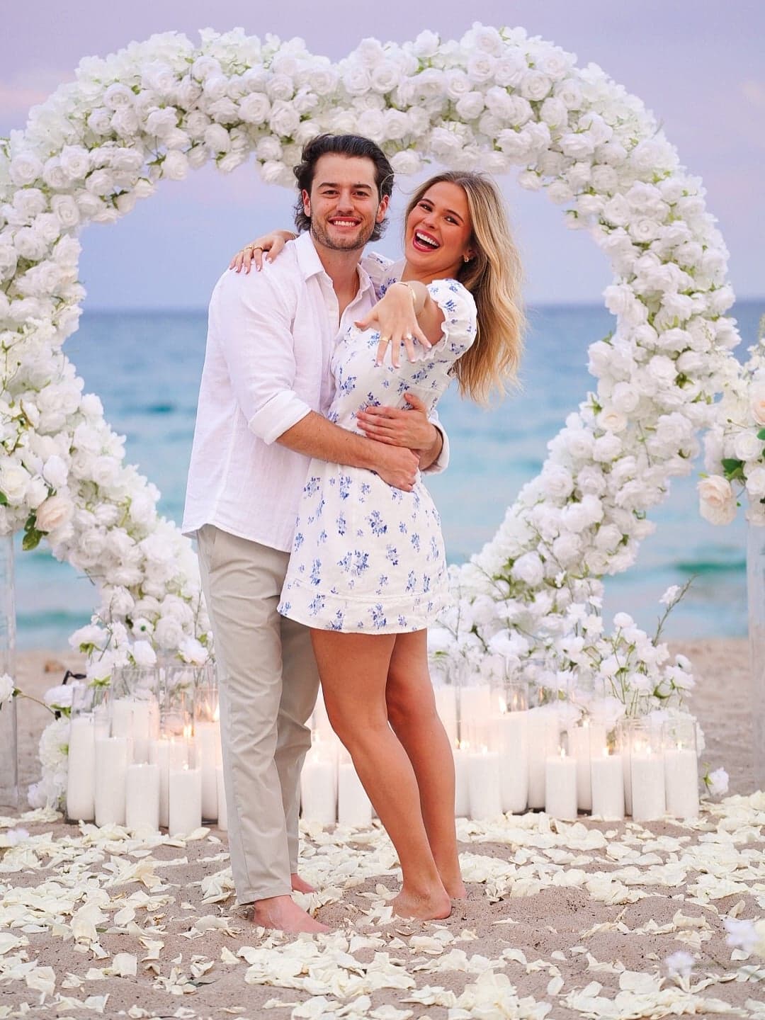 Holiday Trips Are the New Engagement Season: Inside Influencer Darcy McQueeny’s Beachfront Proposal in Florida