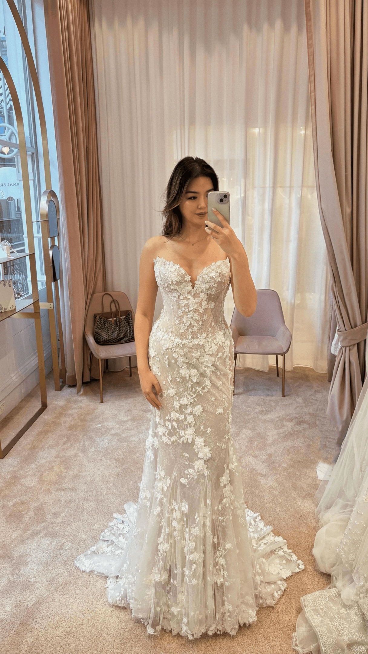 Wedding Dress Fitting Process via Eternal Bridal